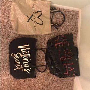 3 Victoria secret bags